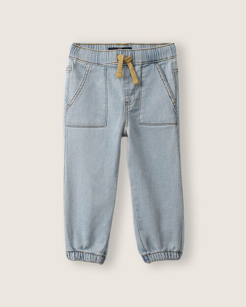 Jogger Azul Bolsillos