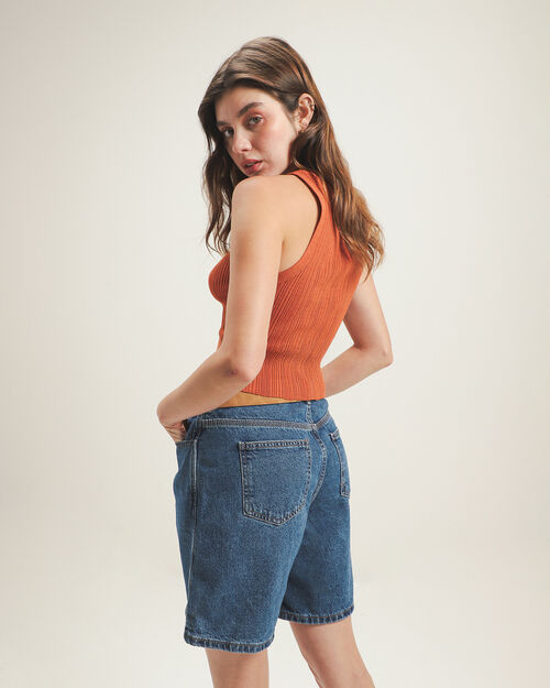 Crop Top De Punto