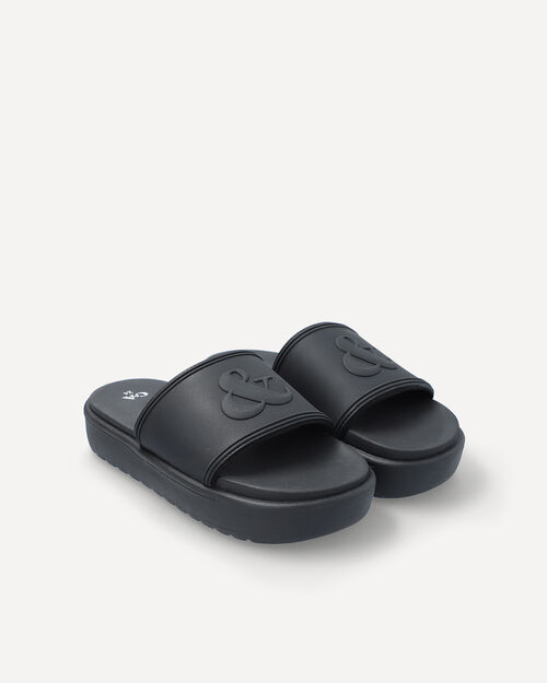 Sandalias Planas Negras