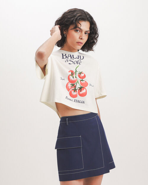 Playera Cropped Dise&ntilde;o