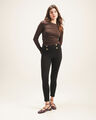 Leggings Negro Botones,NEGRO