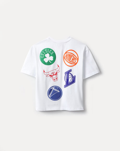 Playera Nba Blanca