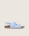 Sandalias Azules Planas,AZUL PASTEL