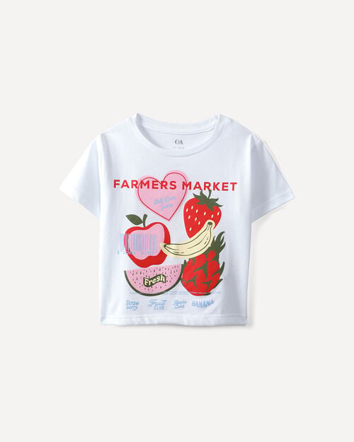 Playera Dise&ntilde;o Frutas