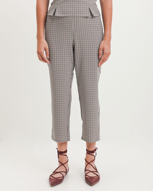 Pantal&oacute;n Caqui Cropped