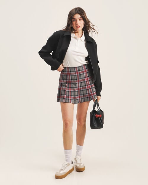 Falda Plisada Cuadros