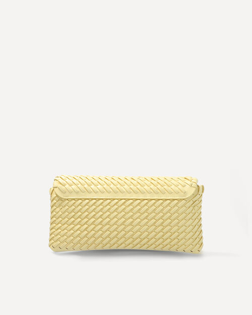 Bolso Trenzado Amarillo