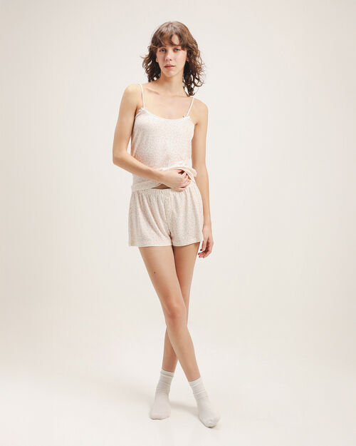 Short Pijama Flores