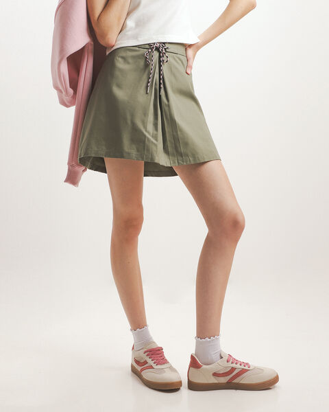 Falda Verde Jaretas