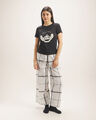 Playera Cropped Jack,NEGRO