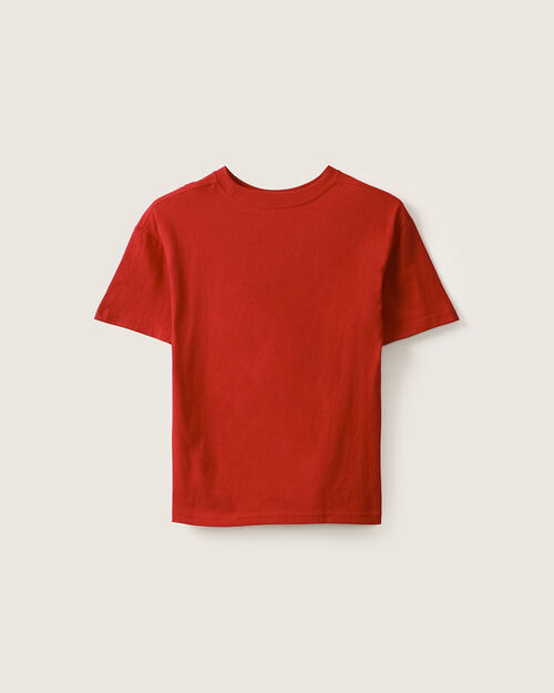 Playera Roja Estampada