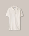 Polo Blanca Manga Corta,BLANCO