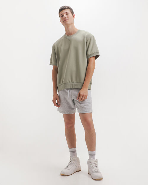 Short Gris Fit Relaxed