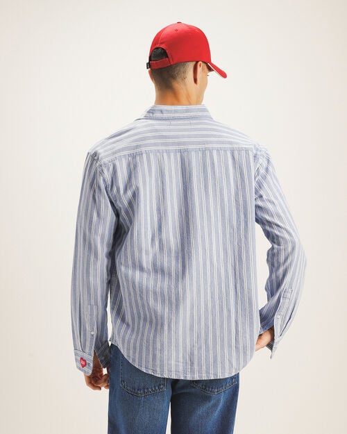 Camisa Azul Fit Relaxed