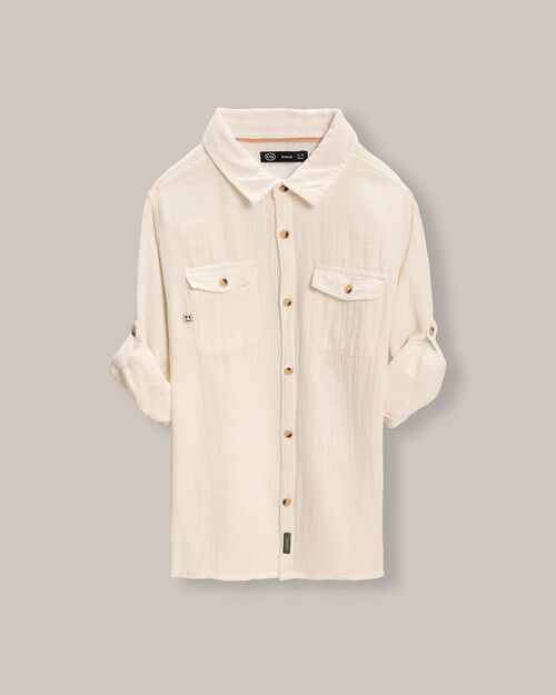 Camisa Blanca Bolsillos