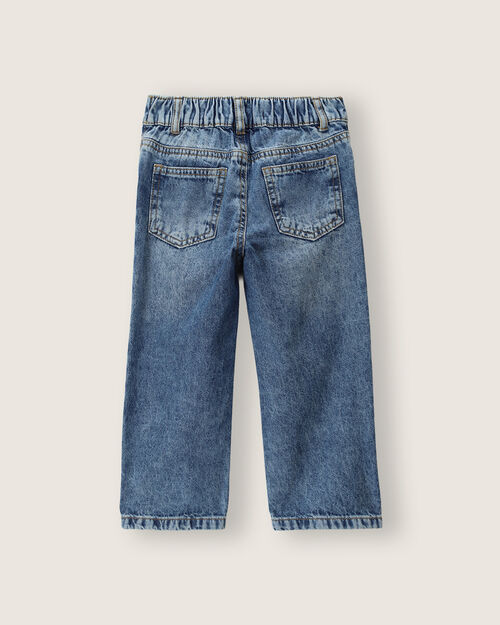 Jeans Wide Leg Azul