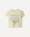 Playera Dise&ntilde;o Girasoles,AMARILLO P1