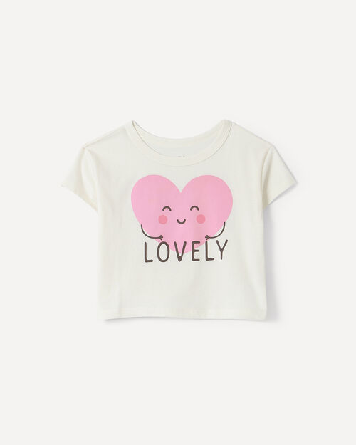 Playera Boxy Coraz&oacute;n