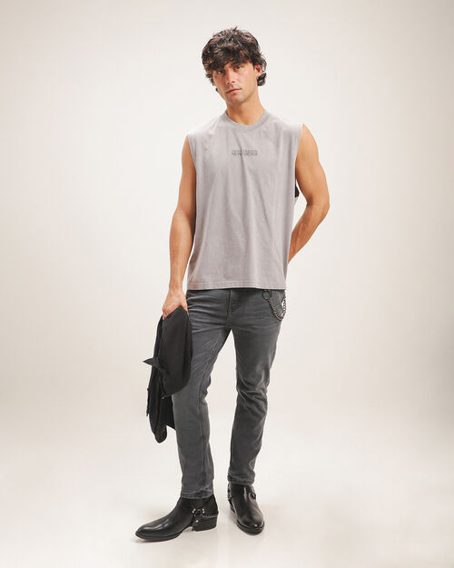 Jeans Skinny Con Cadena