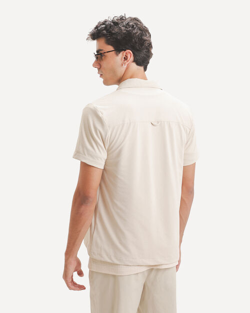 Camisa Relaxed Textura