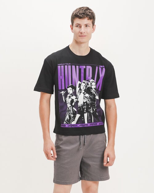 Playera Negra Dise&ntilde;o K-Pop