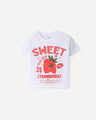 Playera Dise&ntilde;o Frutas,BLANCO