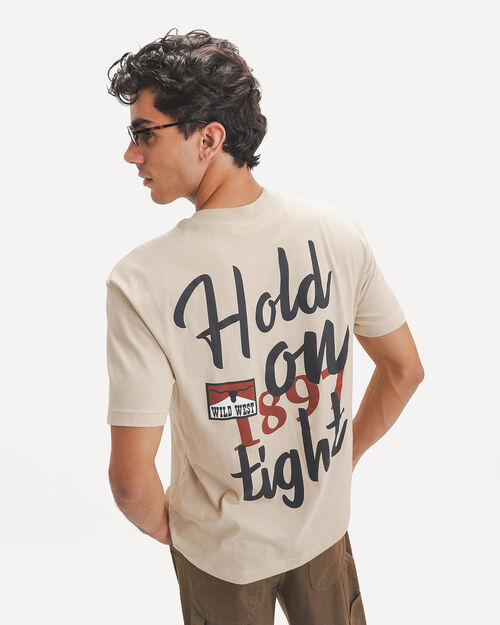 Playera Relaxed Estampada