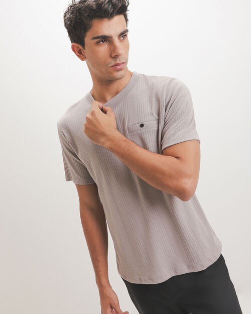 Playera Gris Textura