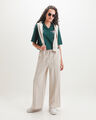 Jogger Straight Beige,CREMA