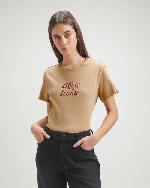 Playera Caf&eacute; Dise&ntilde;o