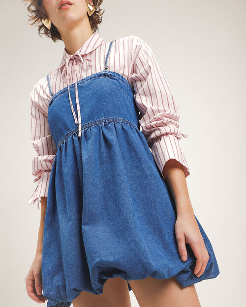 Vestido Mini De Mezclilla