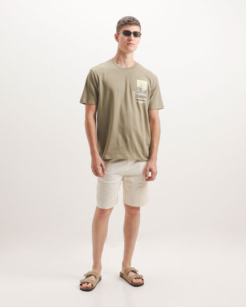 Playera Fit Regular Estampado