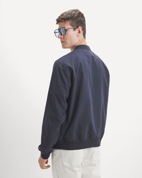 Chamarra Bomber Azul