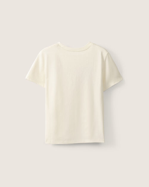 Playera Beige Texto Love