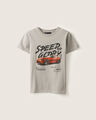Playera Gris Estampada,GRIS CLARO
