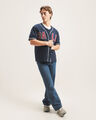Playera Tipo Jersey Azul,AZUL MARINO