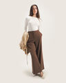 Pantalón Café Wide Leg,CAFE