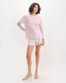 Playera Rosa Manga Larga,ROSA PASTEL