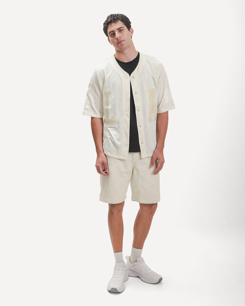 Playera Beige Deportiva