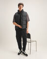 Jogger Cargo Café,NEGRO