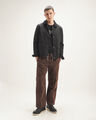 Chamarra Negra Impermeable,NEGRO