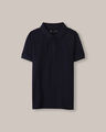 Polo Blanca Manga Corta,AZUL ULTRAMAR