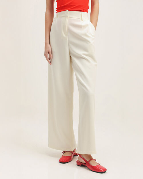 Pantalón Holgado Blanco