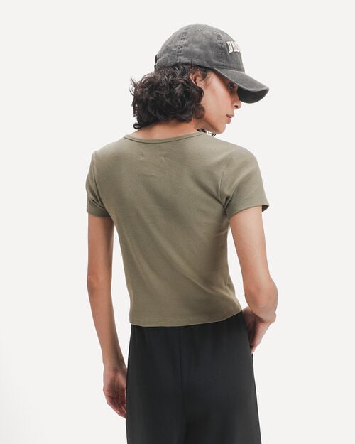 Playera B&aacute;sica Verde