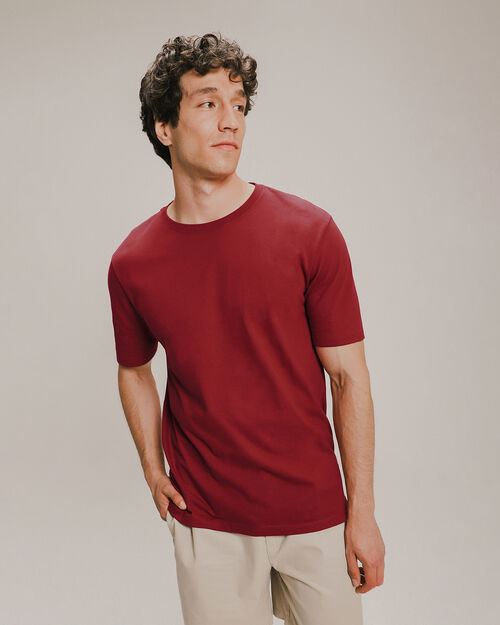 Playera Básica Roja