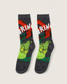 Calcetines Largos Grinch,GRIS OBSCURO
