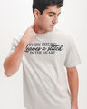 Playera Negra Estampado,GRIS