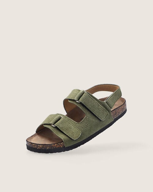Sandalias Planas Verdes