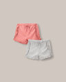 Set De Shorts Volantes,CORAL
