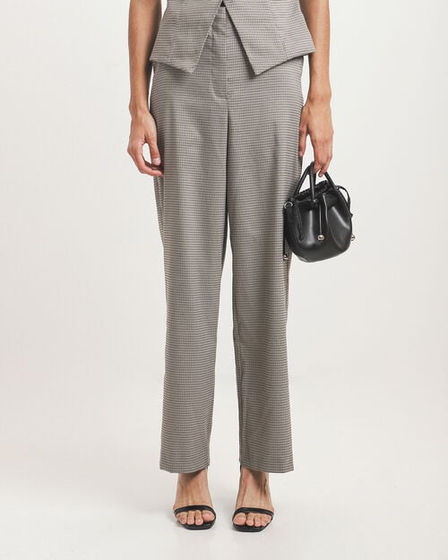 Pantal&oacute;n Straight Cuadros
